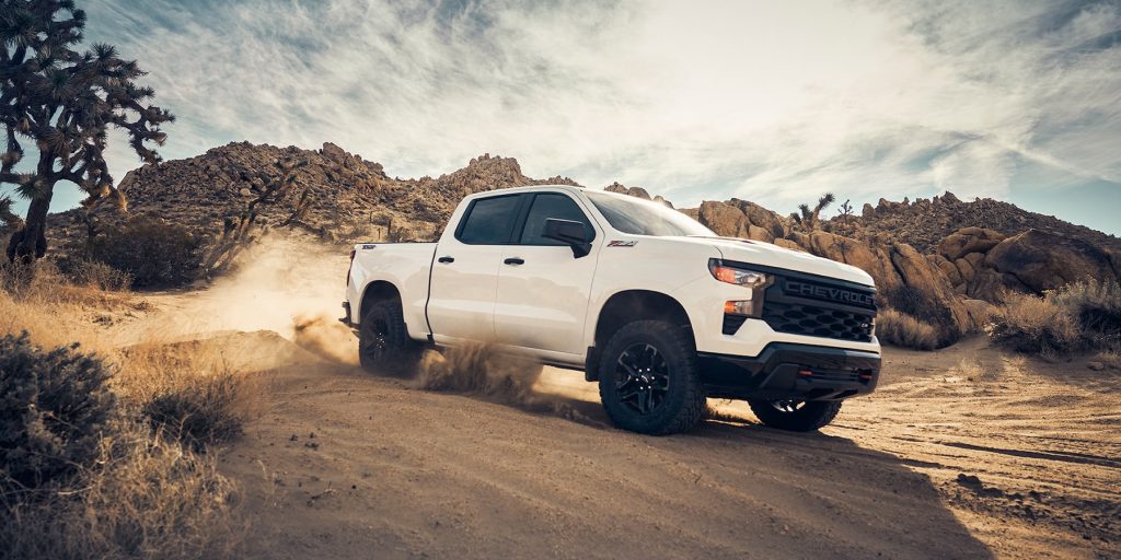 2023 White Silverado