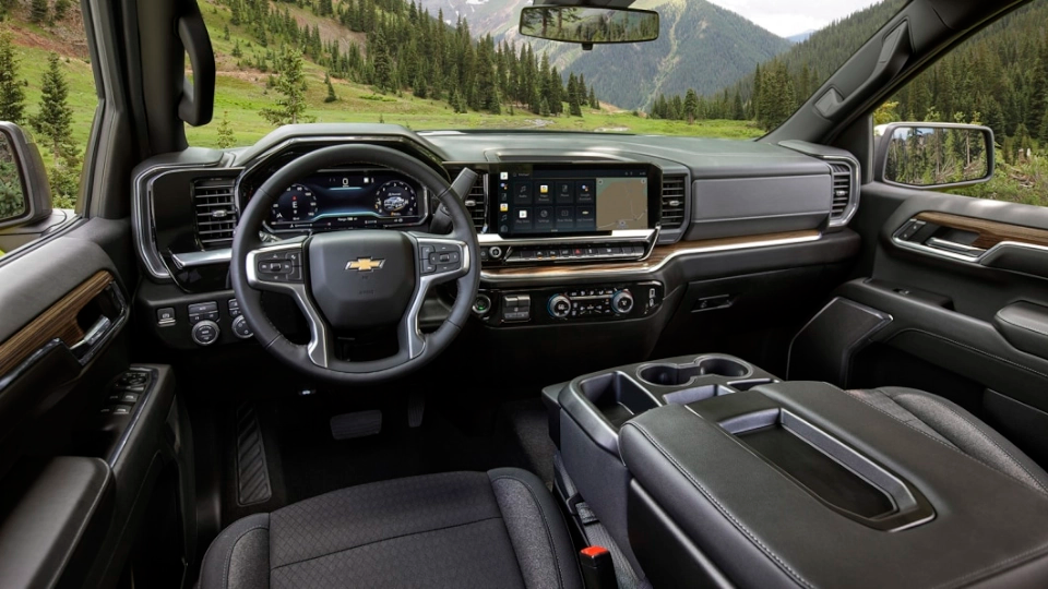 interior of 2024 Chevy Silverado 1500