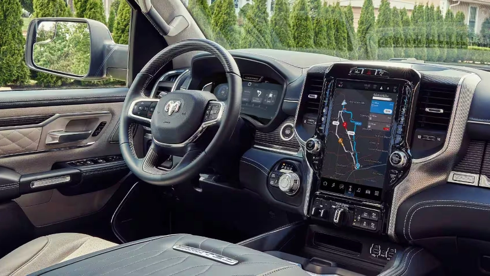 interior of 2024 Ram 1500