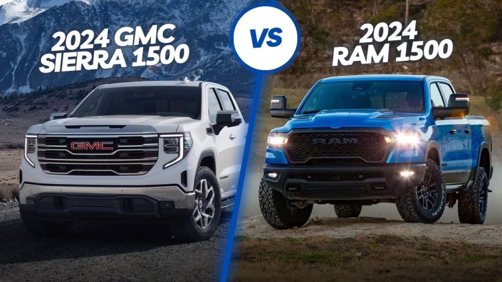 2024 Sierra 1500 vs 2024 RAM 1500