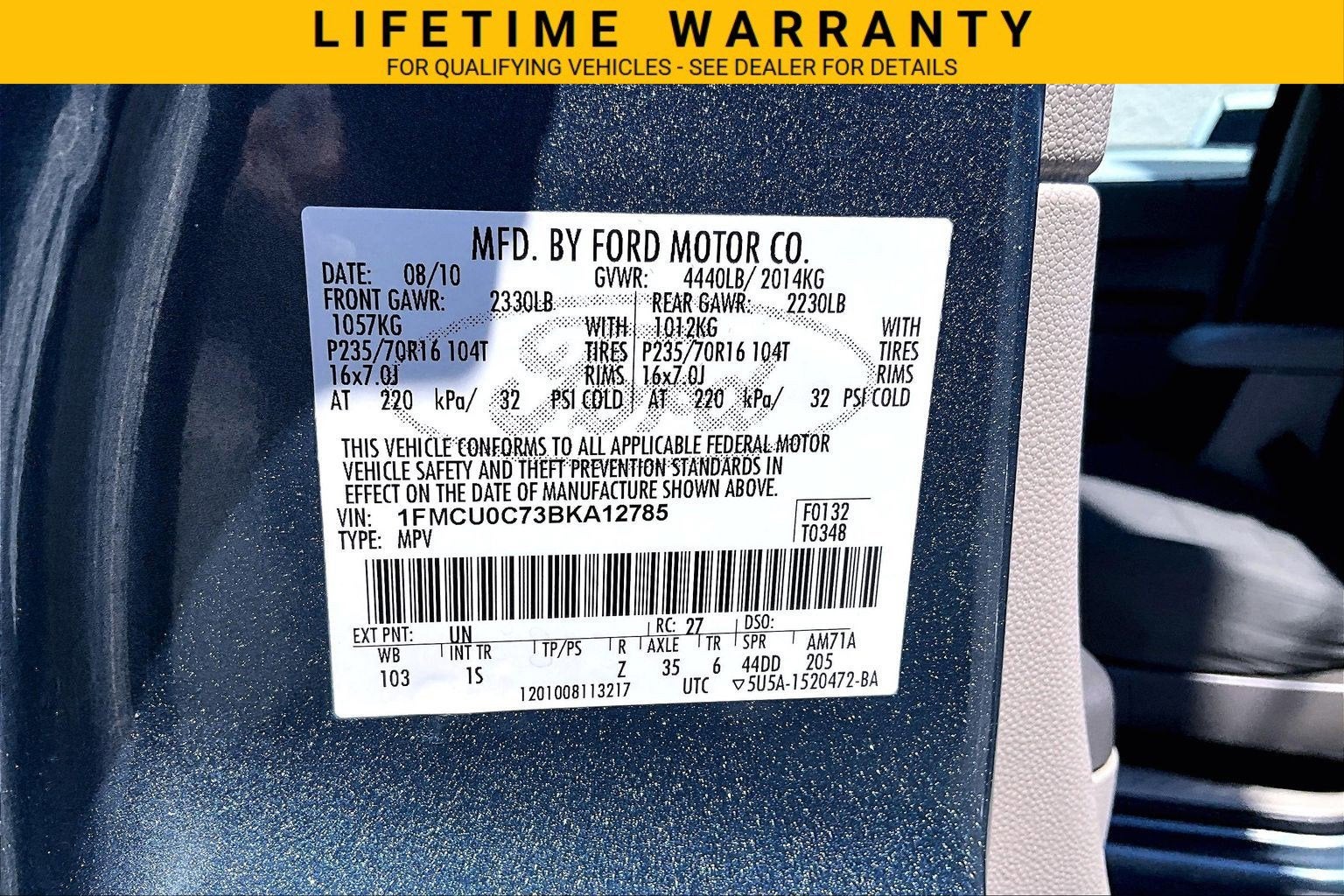 2011 Ford Escape XLS