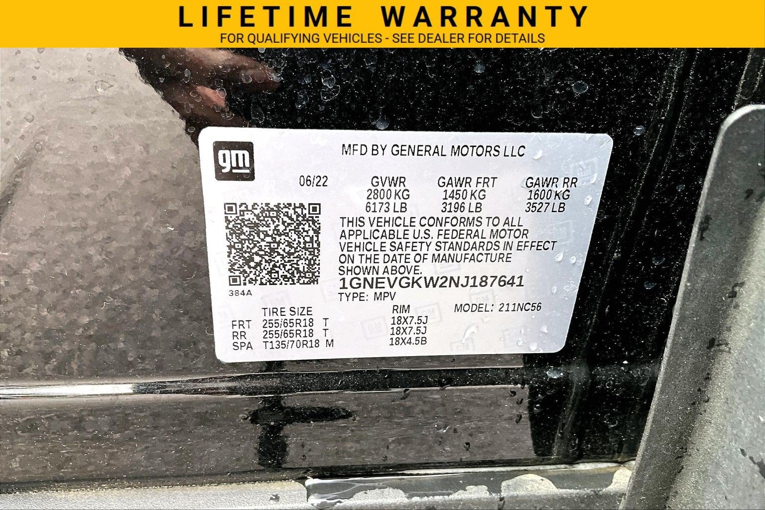 2022 Chevrolet Traverse LT Cloth