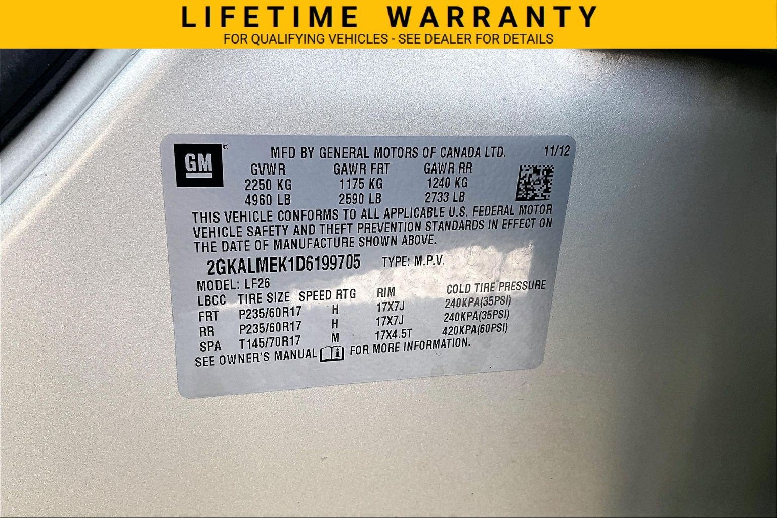 2013 GMC Terrain SLE