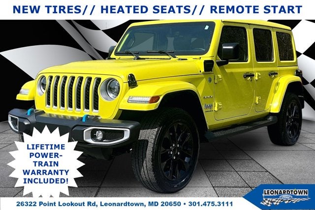 2023 Jeep Wrangler 4xe Sahara SKYTOP 1 TOUCH