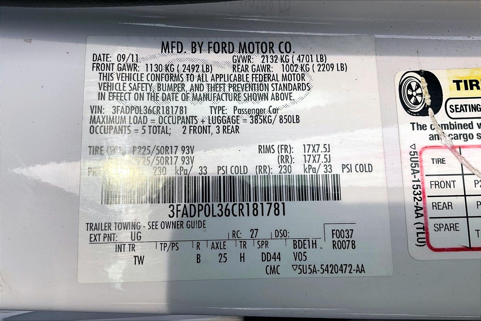 2012 Ford Fusion Hybrid