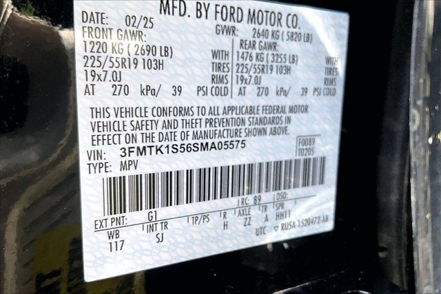 2025 Ford Mustang Mach-E Select AWD COMFORT
