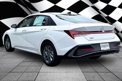 2025 Hyundai Elantra Hybrid Blue