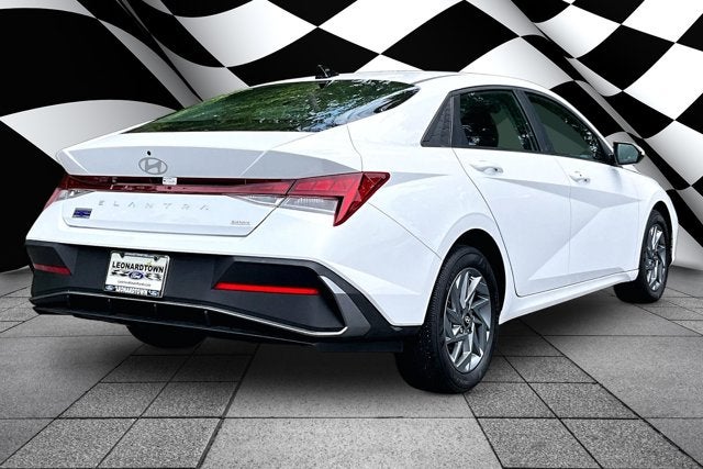 2025 Hyundai Elantra Hybrid Blue