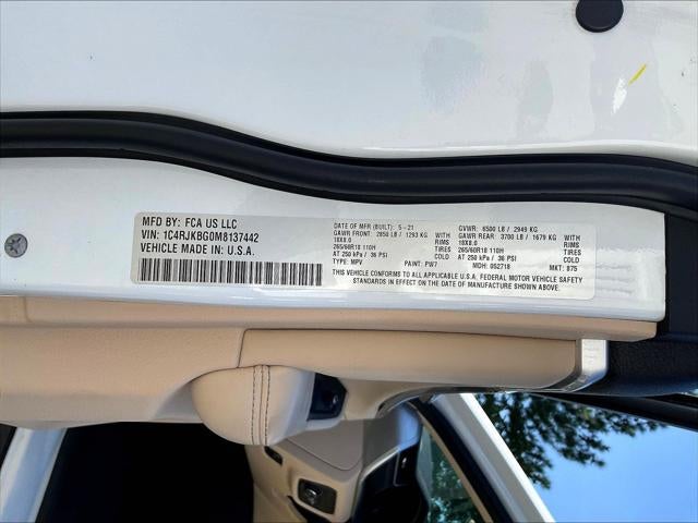 2021 Jeep Grand Cherokee L Limited 4x4