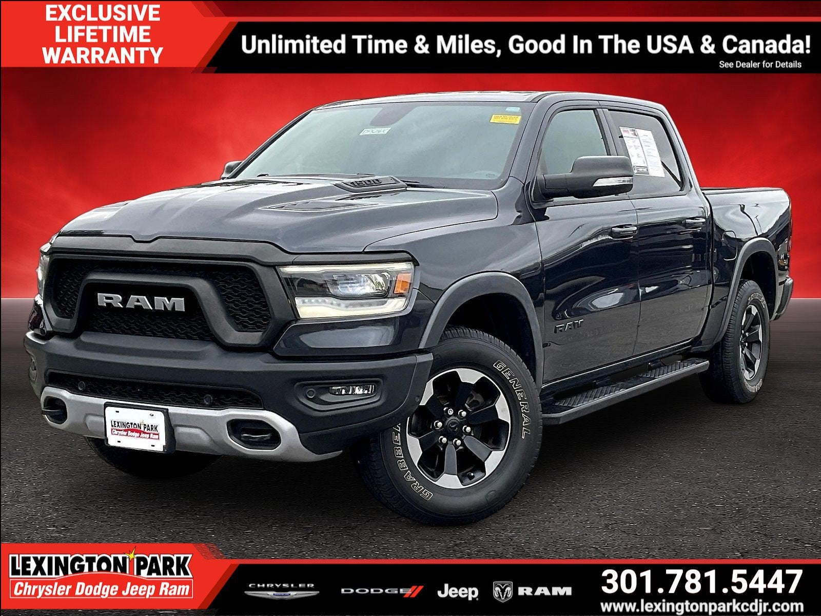 2019 RAM 1500 Rebel Crew Cab 4x4 5'7' Box
