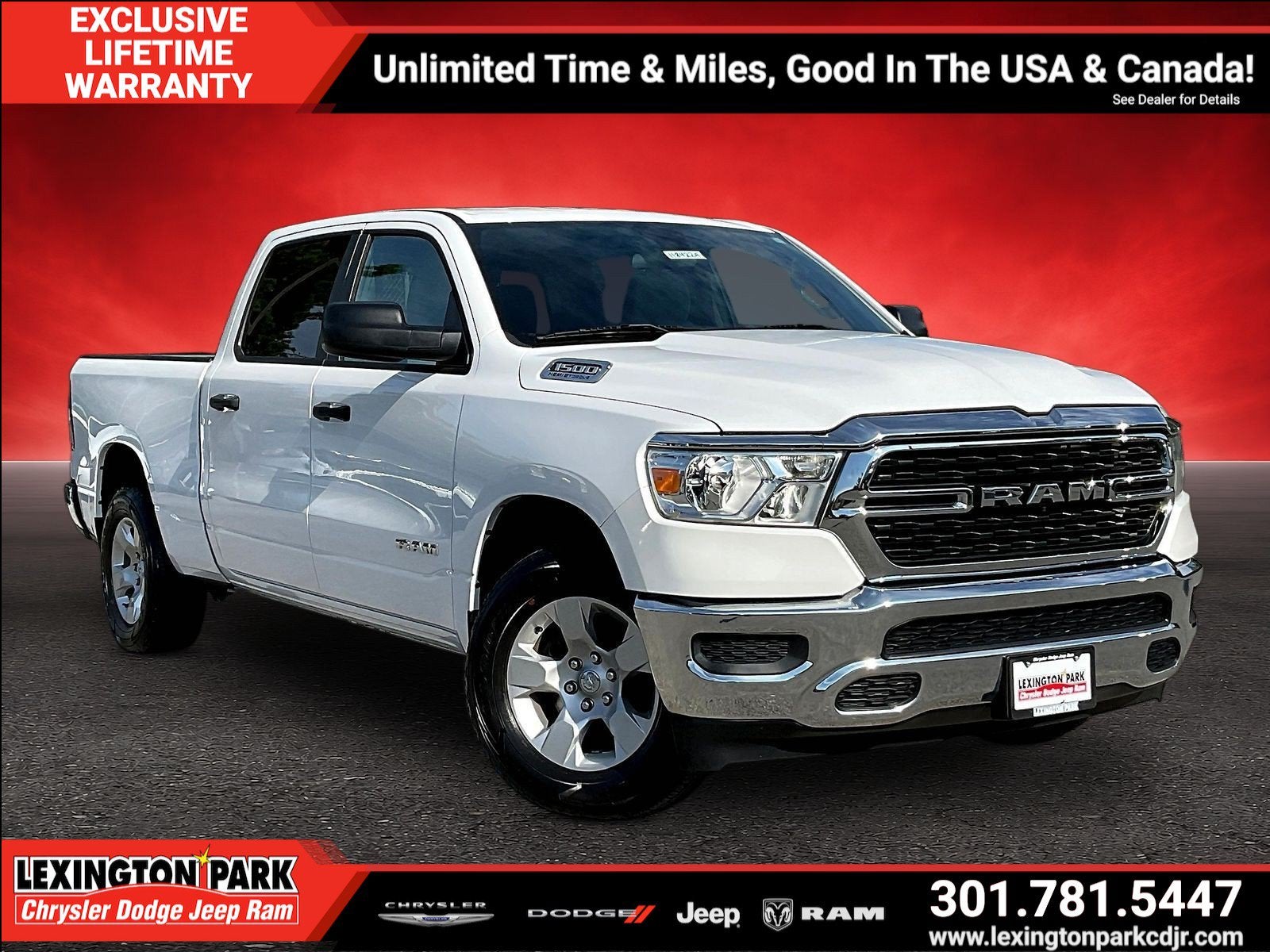 2023 RAM 1500 Big Horn Crew Cab 4x4 6'4' Box