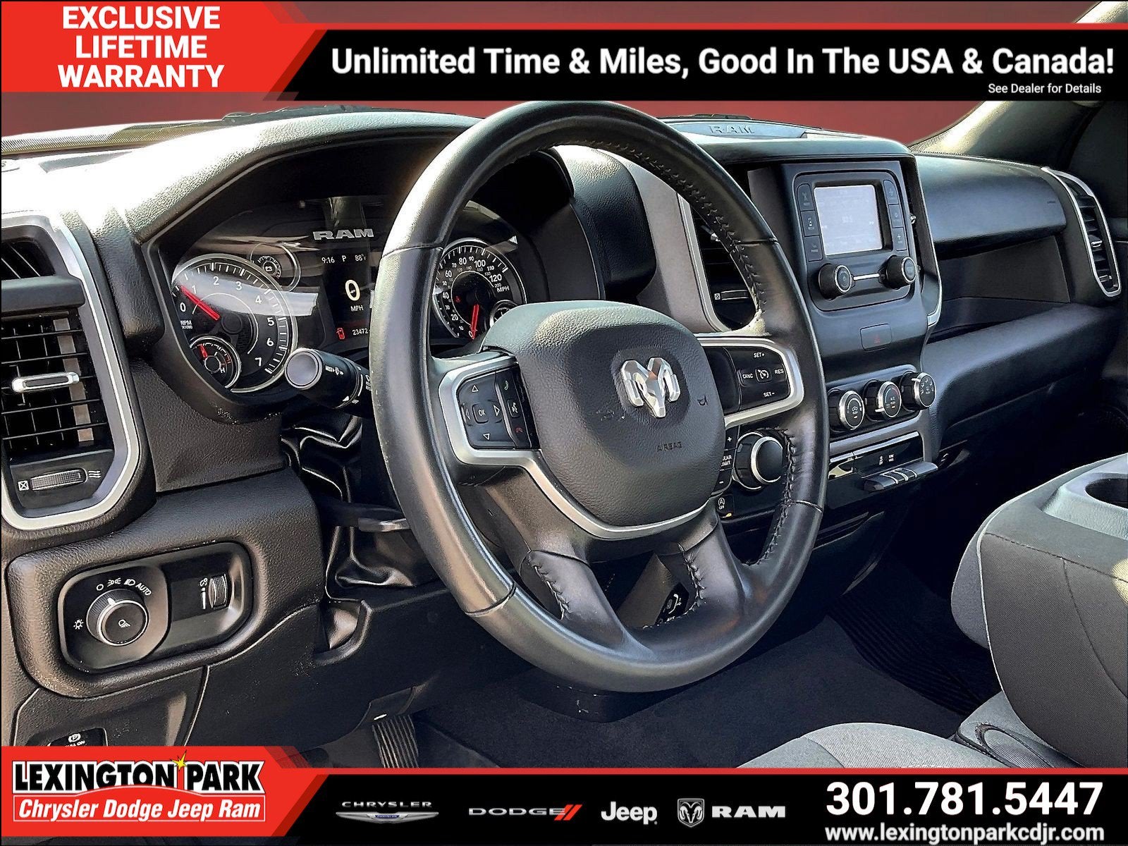 2023 RAM 1500 Big Horn Crew Cab 4x4 6'4' Box