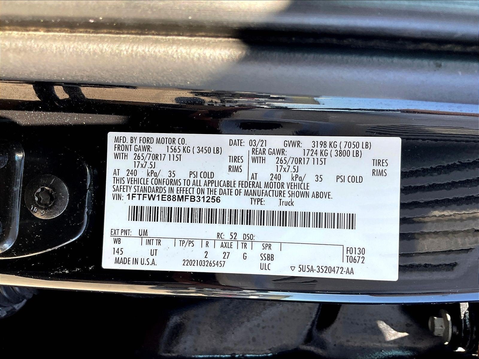 2021 Ford F-150 XL