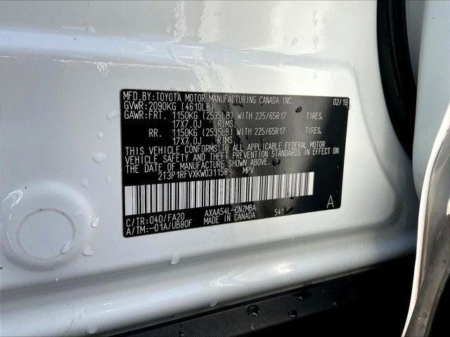 2019 Toyota RAV4 XLE