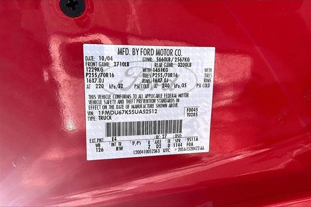 2005 Ford Explorer Sport Trac XLS