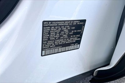 2022 Volkswagen Atlas 3.6L V6 SEL