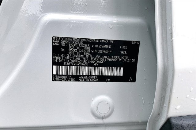2016 Toyota RAV4 XLE