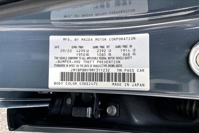 2021 Mazda Mazda3 Hatchback 2.5 Turbo Premium Plus