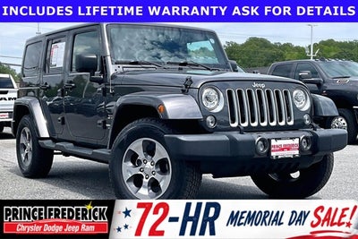 2017 Jeep Wrangler Unlimited Sahara 4x4