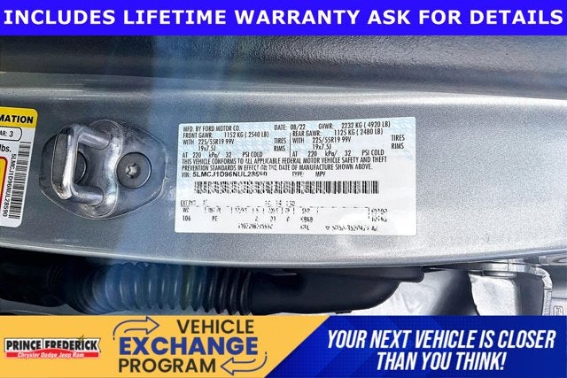 2022 Lincoln Corsair Standard