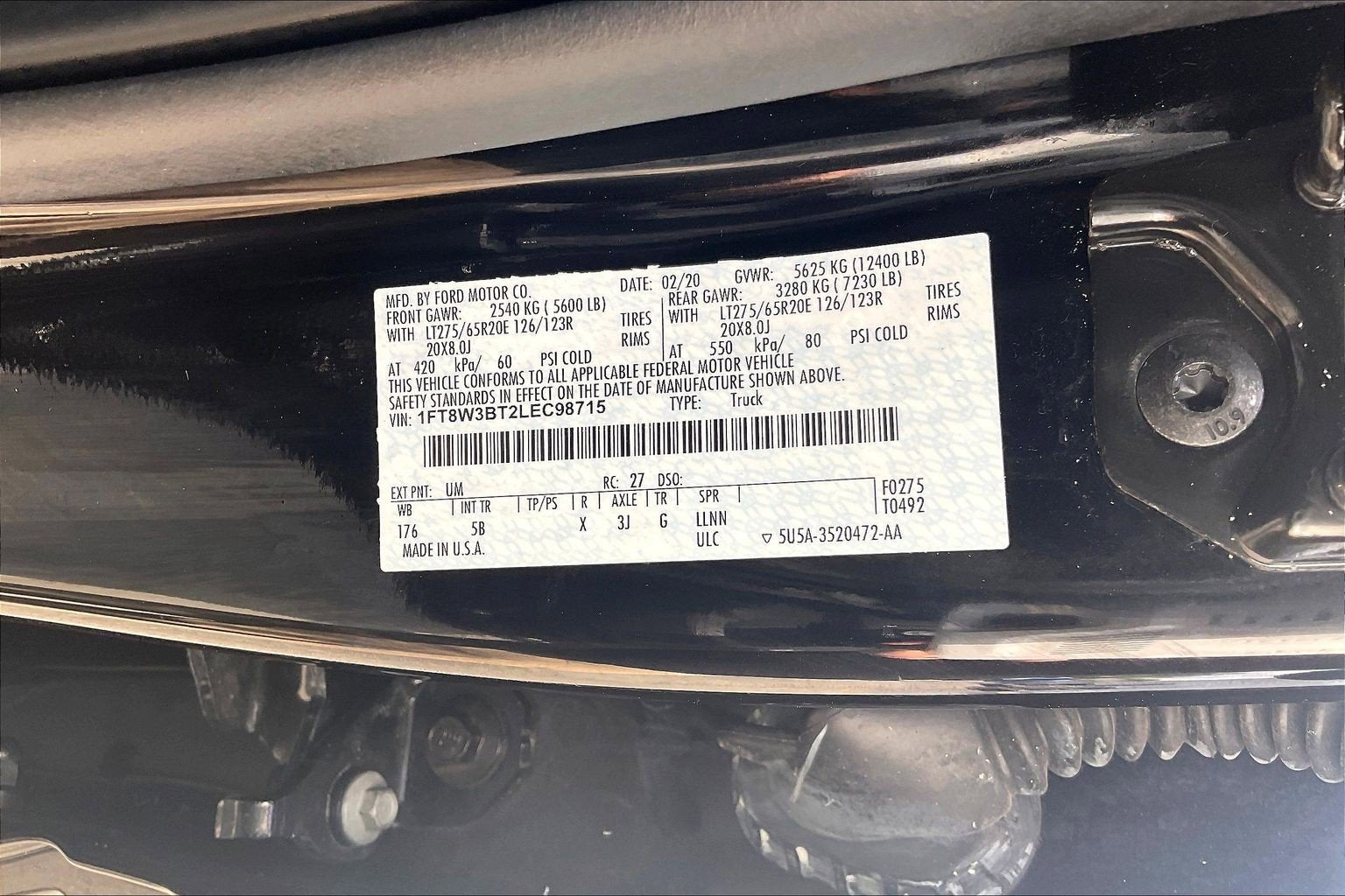 2020 Ford Super Duty F-350 SRW 4WD