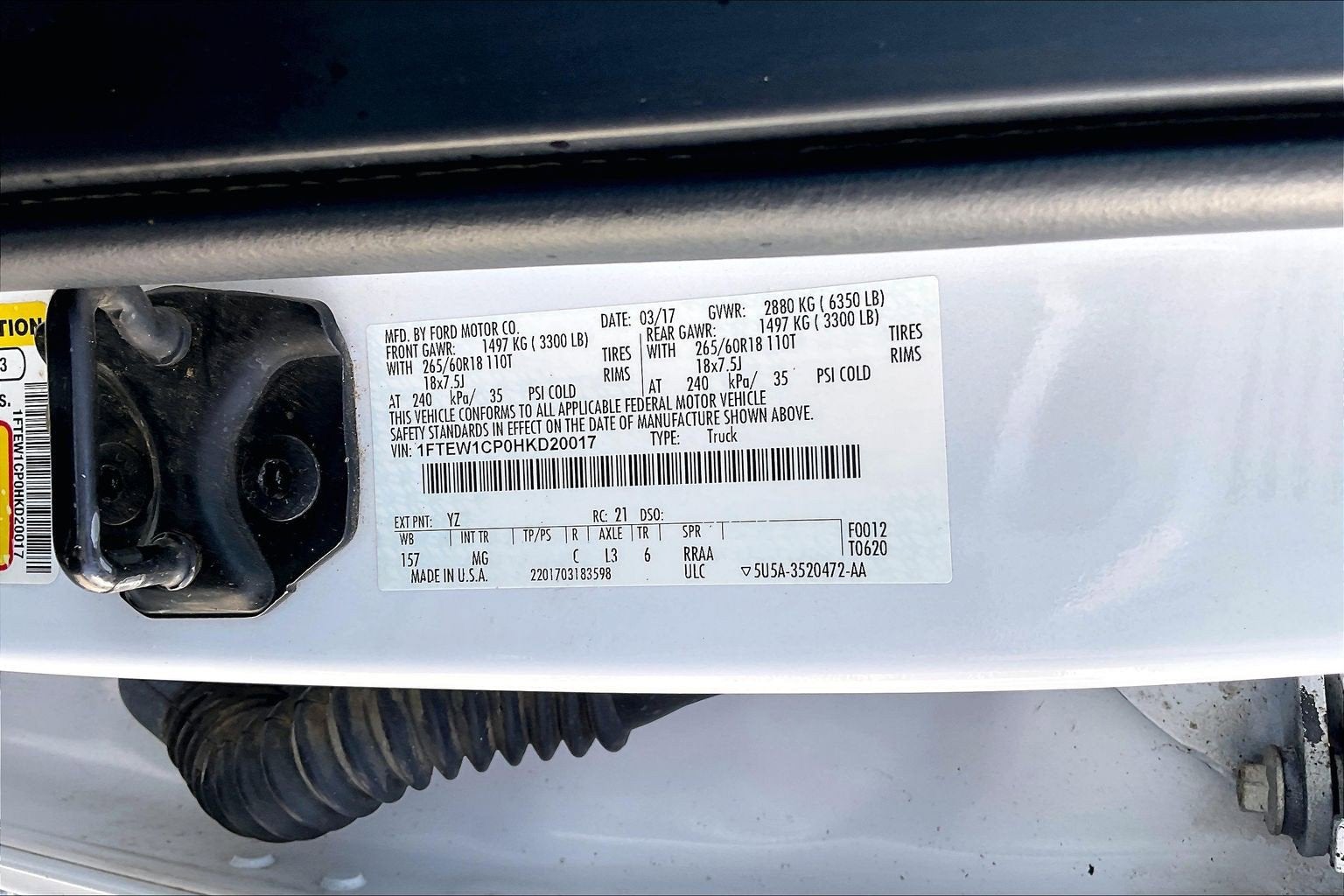 2017 Ford F-150 XLT