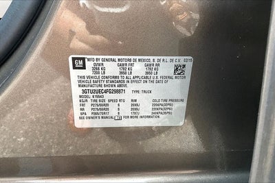 2015 GMC Sierra 1500 SLE