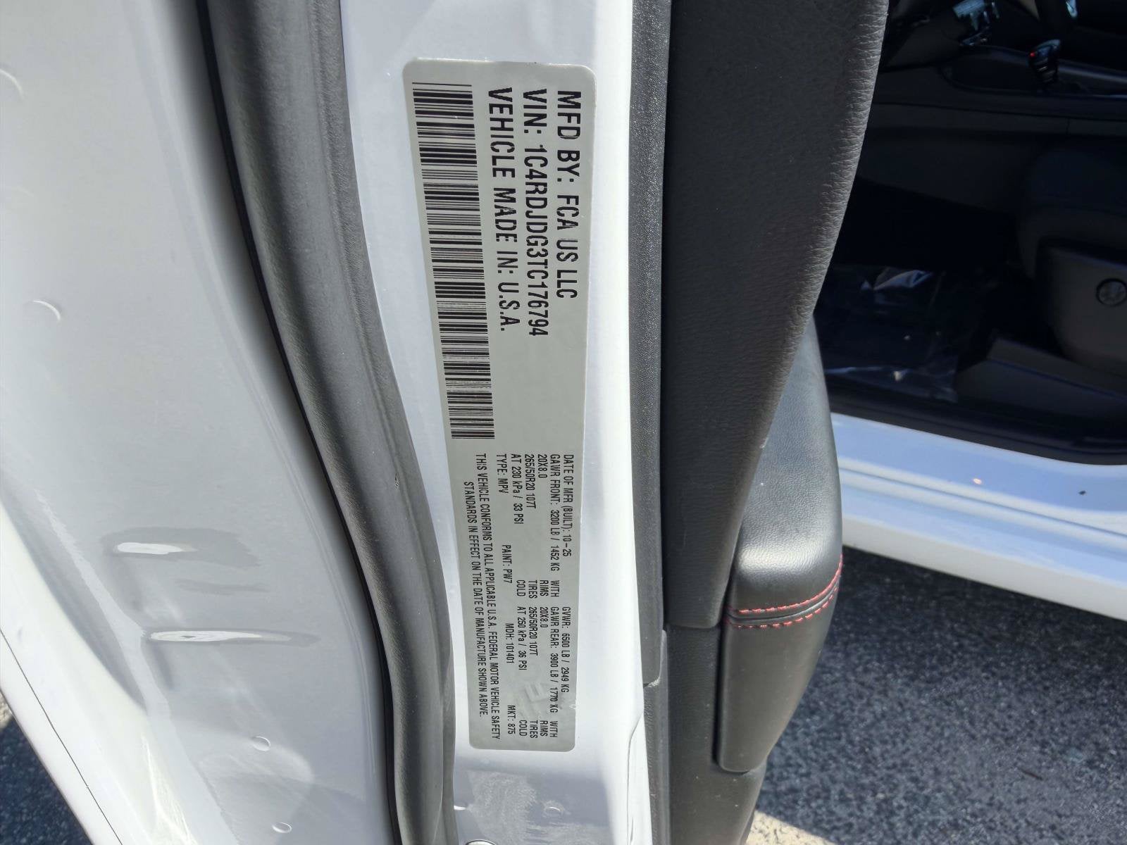 2026 Dodge Durango GT AWD