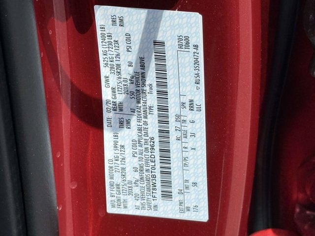 2020 Ford Super Duty F-350 SRW 4WD