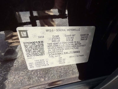 2020 GMC Acadia SLE