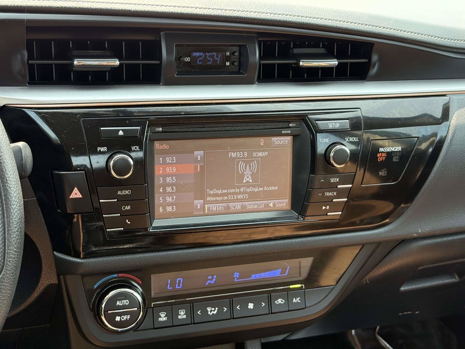 2015 Toyota Corolla Base