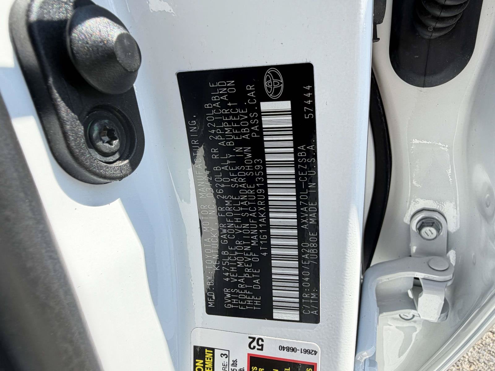 2024 Toyota Camry SE