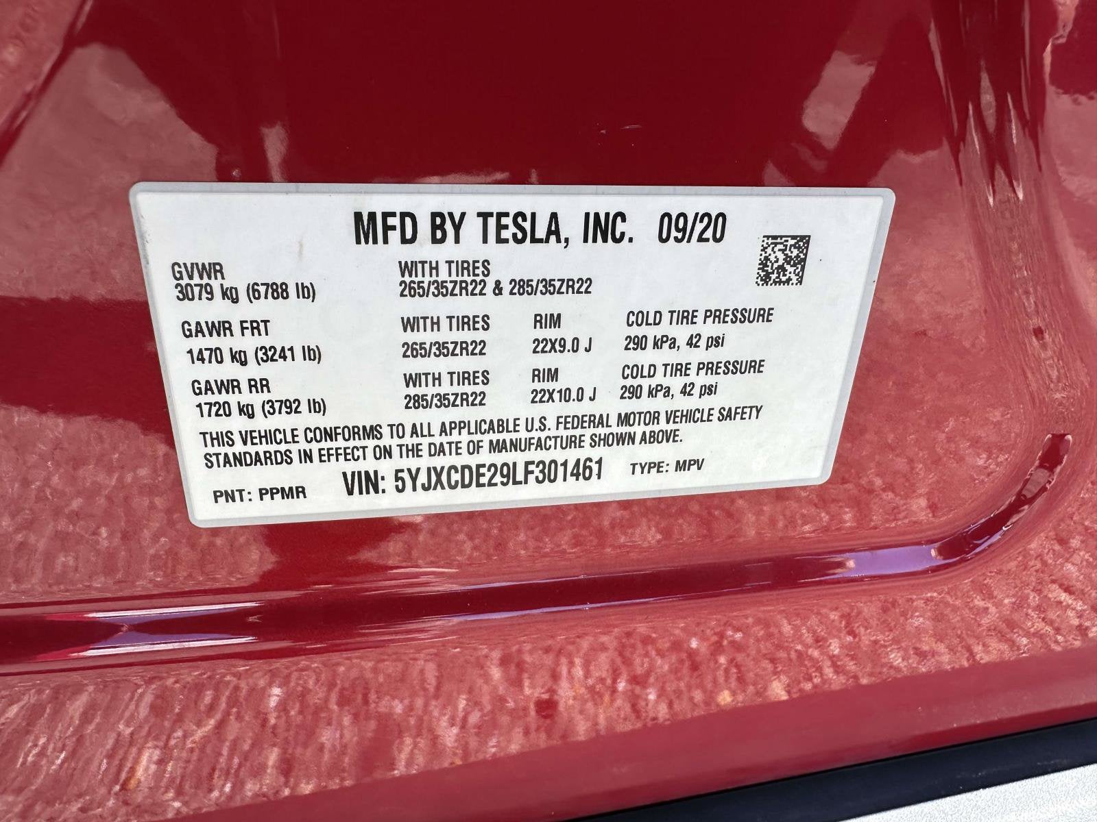 2020 Tesla Model X Base