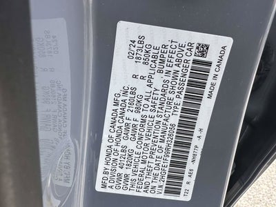 2024 Honda Civic Sedan Touring