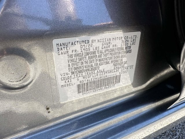 2022 Nissan Versa S