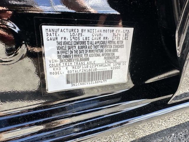 2025 Nissan Versa SV