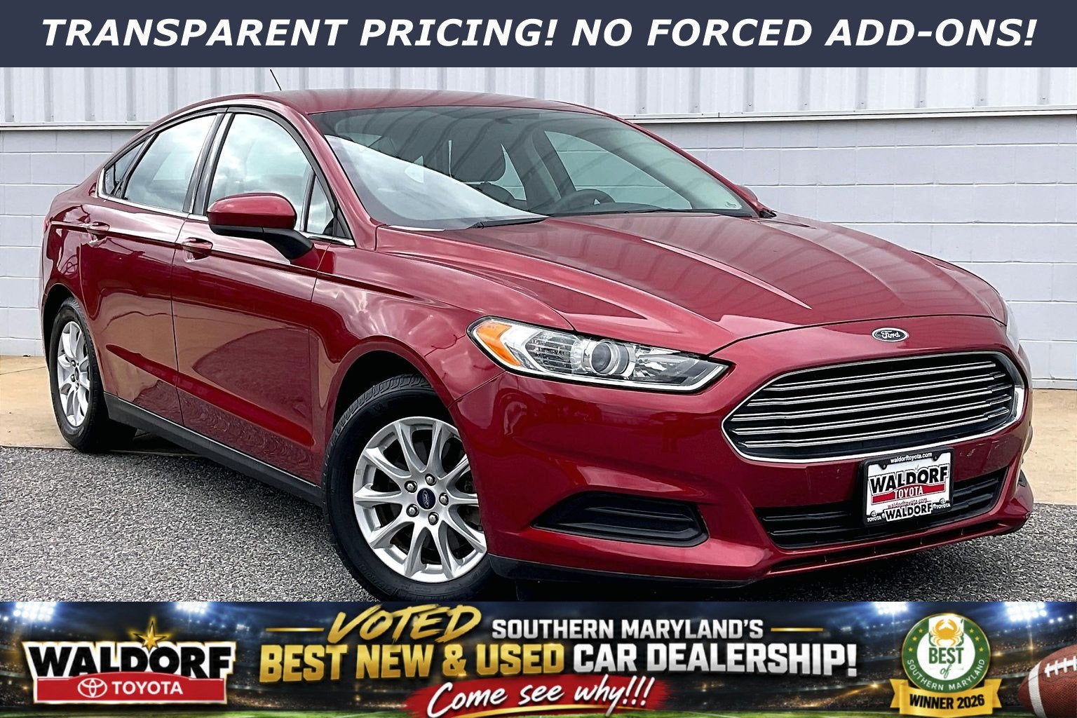2015 Ford Fusion S