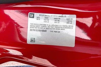 2011 Chevrolet Camaro 2SS