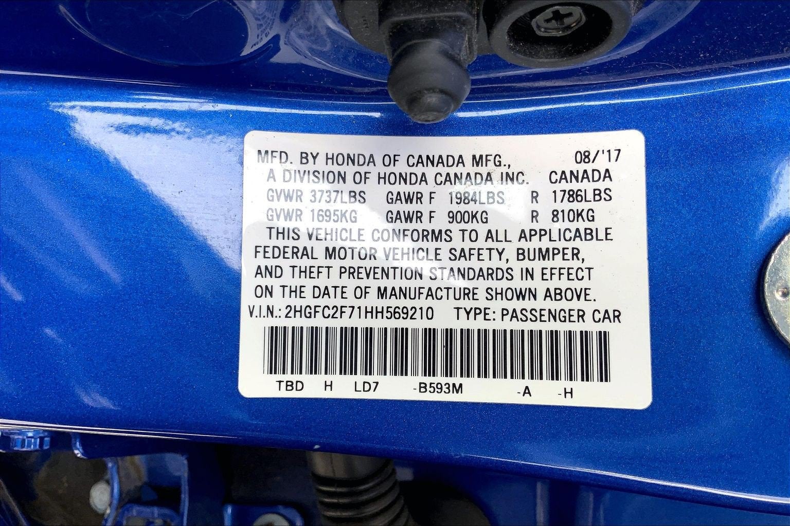 2017 Honda Civic EX