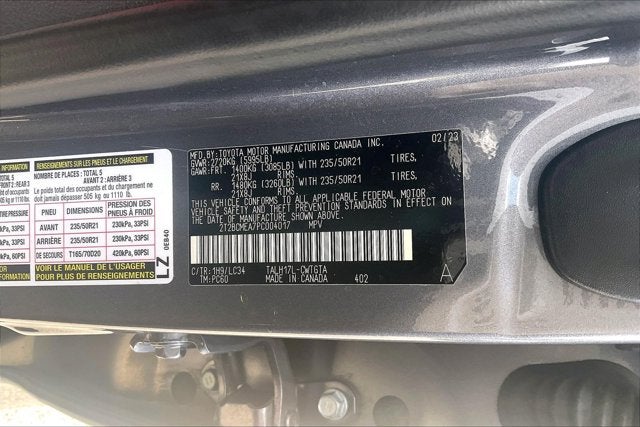2023 Lexus RX HYBRID RX 500h F SPORT Performance
