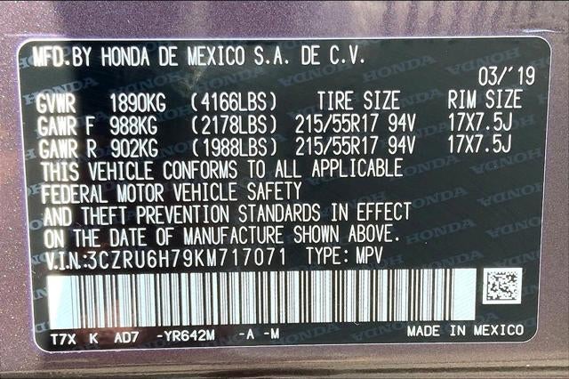 2019 Honda HR-V EX-L