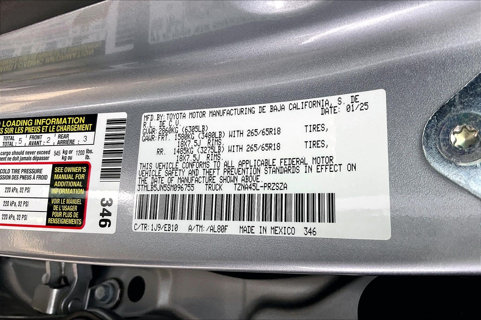 2025 Toyota Tacoma Limited