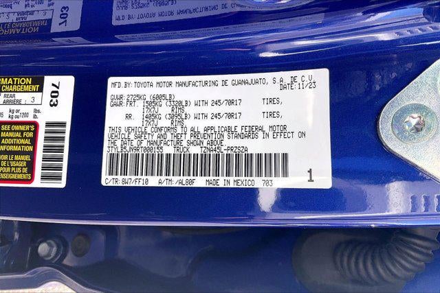 2024 Toyota TACOMA SR5 SR5