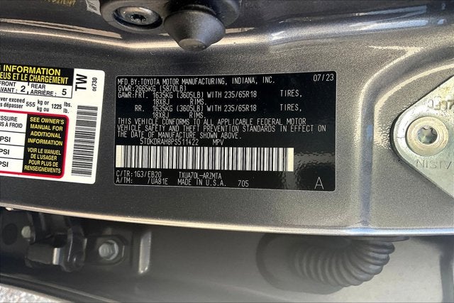 2023 Toyota HIGHLANDER XLE