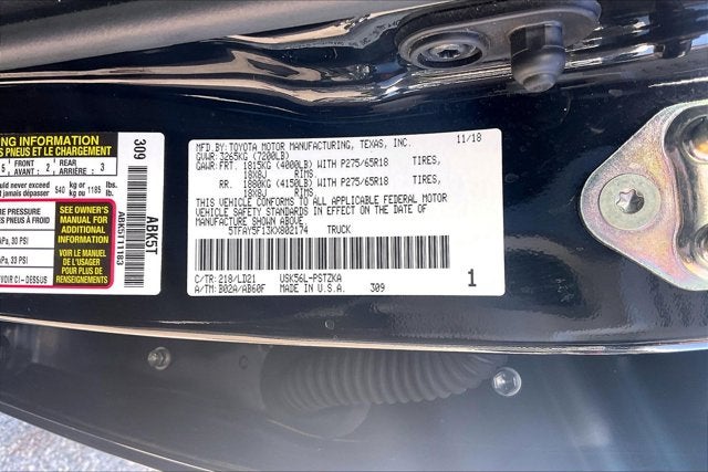 2019 Toyota Tundra 4WD Base