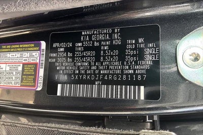 2024 Kia Sorento X-Line SX Prestige