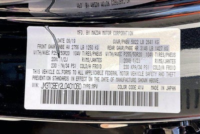 2020 Mazda Mazda CX-9 Signature