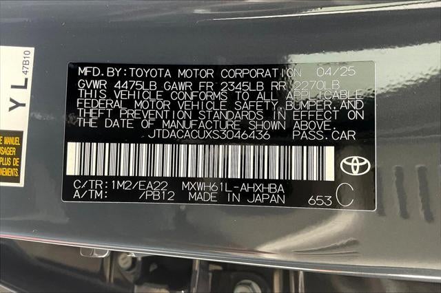2025 Toyota Prius Plug-in Hybrid XSE Premium