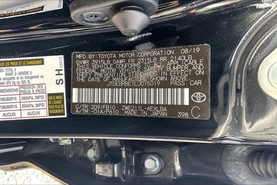 2020 Toyota COROLLA HYBRID Hybrid LE