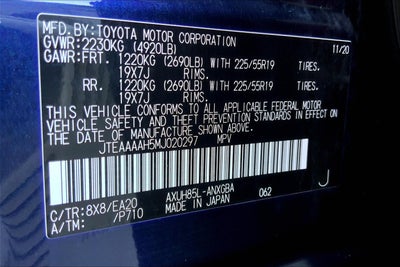 2021 Toyota Venza XLE